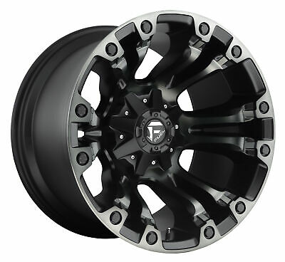 18X9 Fuel D569 VAPOR MT-BLK-DDT 5X114.3/5X127 ET1 wheel/rim