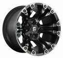 18X9 Fuel D569 VAPOR MT-BLK-DDT 5X114.3/5X127 ET1 wheel/rim