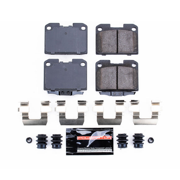 PowerStop Z23 Evolution Sport Carbon-Fiber Brake Pads With Hardware
