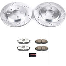 PowerStop Z26 Street Performance Ceramic Brake Pad and Drilled & Slotted Rotor K