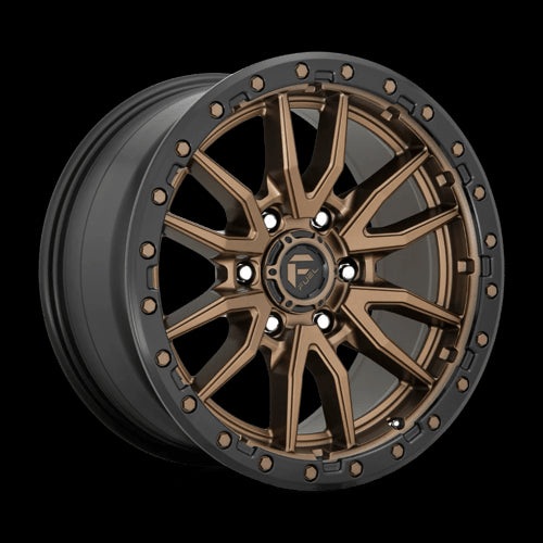 16X8 Fuel 1PC D681 Rebel Bronze 6X139.7 6X5.5 ET1 Wheel Rim - 0