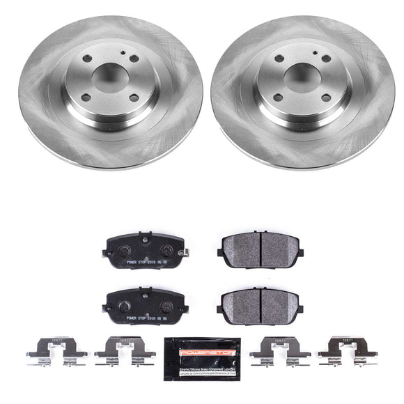 PowerStop Track Day Spec High-Performance Brake Pad and Rotor Kit
