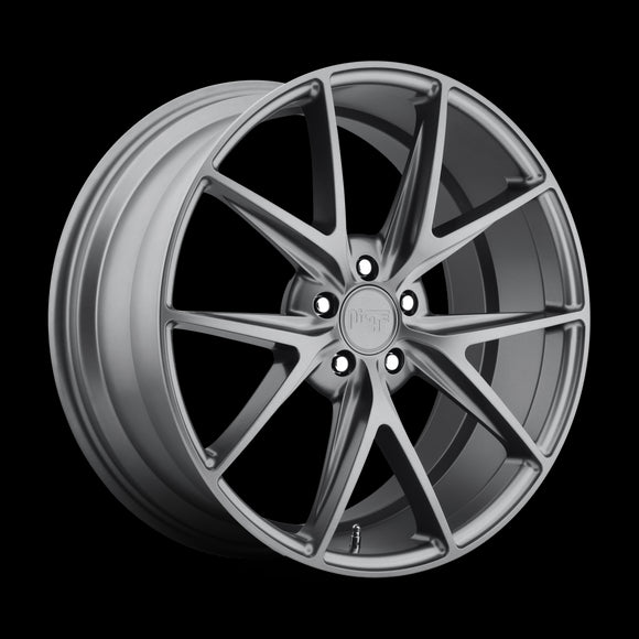 19x9.5 Niche Misano Matte Gunmetal Wheel/Rim 5x120 5-120 19-9.5