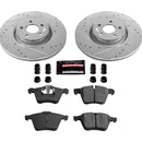 PowerStop Z23 Daily Driver Carbon-Fiber Ceramic Brake Pad and Drilled & Slotted