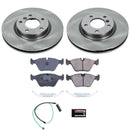 PowerStop OE Stock Replacement Low-Dust Ceramic Brake Pad and Rotor Kit