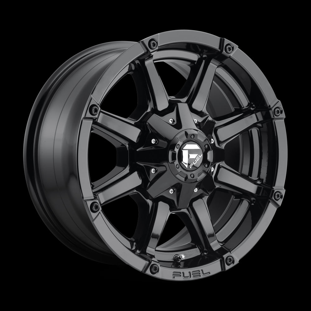 20X9 Fuel D575 Coupler Gloss Black 8X170 ET1 wheel/rim