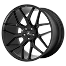 22X9 Asanti Black ABL-27 Dynasty Gloss Black 5X120 ET32
