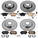 PowerStop Z23 Daily Driver Carbon-Fiber Ceramic Brake Pad and Drilled & Slotted