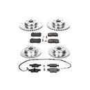 PowerStop Z23 Daily Driver Carbon-Fiber Ceramic Brake Pad and Drilled & Slotted