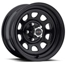 16x7 Vision 84H D Window Gloss Black 5x114.3 5x4.5 ET0 Wheel Rim