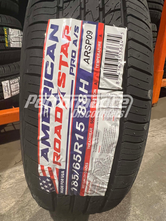185/65R15 American Roadstar Pro A/S 88H BSW SL 185 65 15 1856515