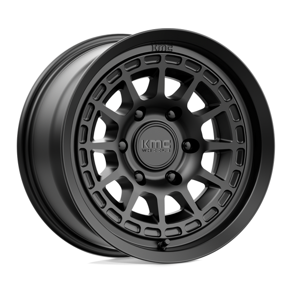 17X8 KMC KM719 CANYON Satin Black 6X139.7 ET20 wheel/rim