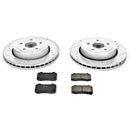 PowerStop Z23 Daily Driver Carbon-Fiber Ceramic Brake Pad and Drilled & Slotted
