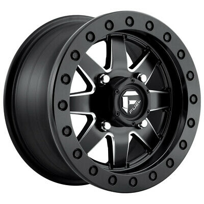 15X7 Fuel UTV D938 Maverick Beadlock MT-BLK-MIL 4X156 ET38 wheel/rim