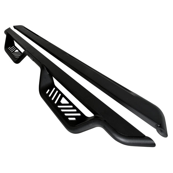 Westin Outlaw Drop Nerf Step Bars Powder Coated Textured Black Steel 20-14225