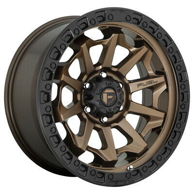 17X9 Fuel D696 Covert Matte Bronze Black Bead Ring 5X150 ET1 wheel/rim