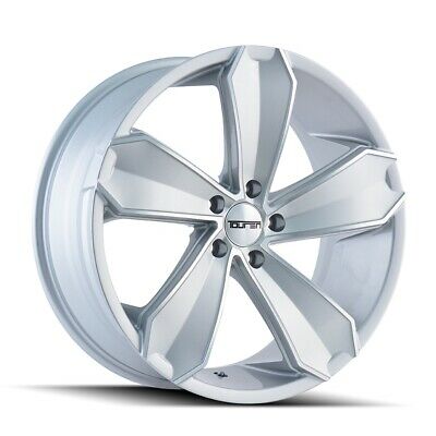 20x10 Touren TR71 Silver-Machined Wheel/Rim 5x112 3271-2145S40