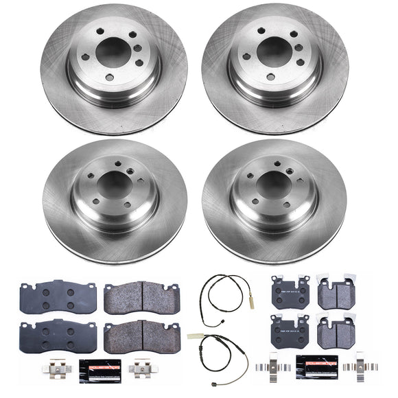 PowerStop Track Day Spec High-Performance Brake Pad and Rotor Kit