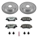 PowerStop Z26 Street Performance Ceramic Brake Pad and Drilled & Slotted Rotor K
