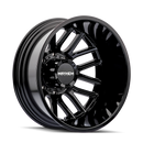 20x8.25 Mayhem Cogent Dually Gloss Black 8x165.1 ET-192 CB121.3 Wheel Rim