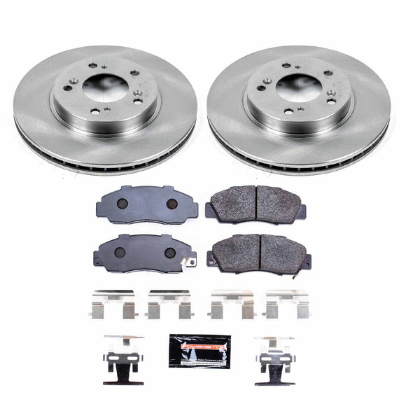 PowerStop Track Day High-Performance Brake Pad and Rotor Kit
