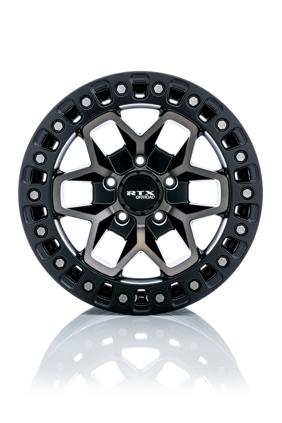 17x9 RTX Zion Black Machined Tinted Bronze 5x127 ET0 wheel/rim