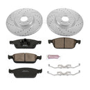 PowerStop Z23 Daily Driver Carbon-Fiber Ceramic Brake Pad and Drilled & Slotted