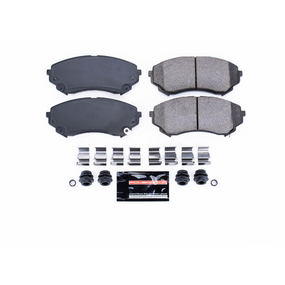 PowerStop Z23 Evolution Sport Carbon-Fiber Brake Pads With Hardware