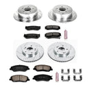 PowerStop Z23 Daily Driver Carbon-Fiber Ceramic Brake Pad and Drilled & Slotted