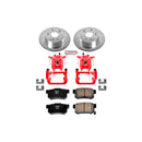 PowerStop Z23 Daily Driver Carbon-Fiber Ceramic Pads Drilled & Slotted Rotor & C