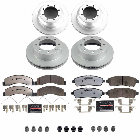 Z36 Truck & Tow Premium Carbon-Fiber Ceramic Brake Pad and Fully Coated Rotor Ki