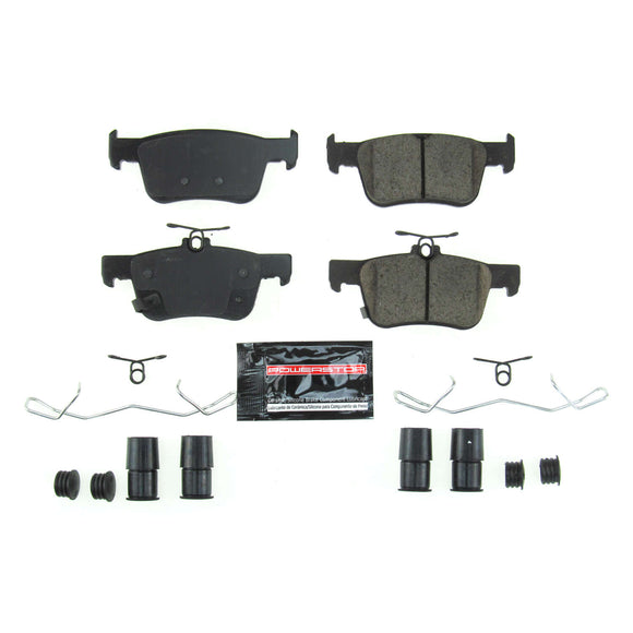 PowerStop Z23 Evolution Sport Carbon-Fiber Brake Pads With Hardware