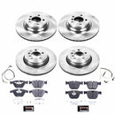 PowerStop Track Day High-Performance Brake Pad and Rotor Kit