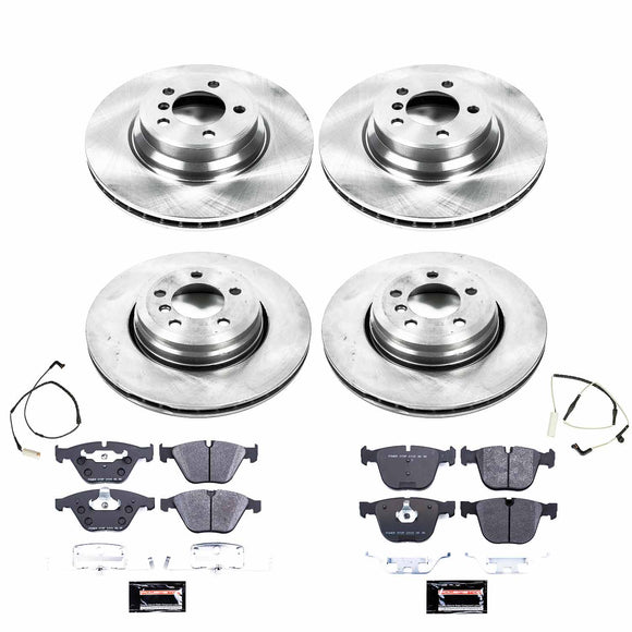 PowerStop Track Day High-Performance Brake Pad and Rotor Kit