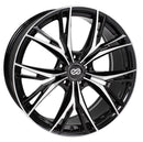 18X8 Enkei ONX Wheel/Rim Black Machined 5x110 ET40 18-8 5-110 Each-1