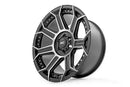 20x10 Rough Country 89 Series Black Machined Gun Metal Wheel 6x5.5 ET18 CB4.173