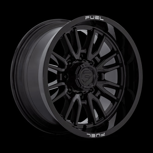 20X10 Fuel 1PC D760 Clash Gloss Black 8X170 ET-18 Wheel Rim - 0