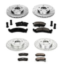 PowerStop Z23 Daily Driver Carbon-Fiber Ceramic Brake Pad and Drilled & Slotted