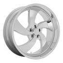 20X9.5 US Mag 1PC U132 Desperado Chrome 6X139.7 6X5.5 ET1 Wheel Rim