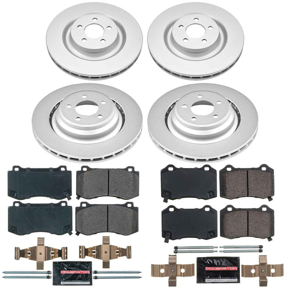 Z23 Daily Driver Premium Carbon-Fiber Ceramic Brake Pad and Fully Coated Rotor K