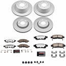 Z36 Truck & Tow Premium Carbon-Fiber Ceramic Brake Pad and Fully Coated Rotor Ki