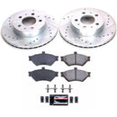 PowerStop Z23 Daily Driver Carbon-Fiber Ceramic Brake Pad and Drilled & Slotted