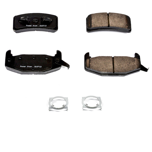 PowerStop Z17 Evolution Ceramic Brake Pads With Hardware