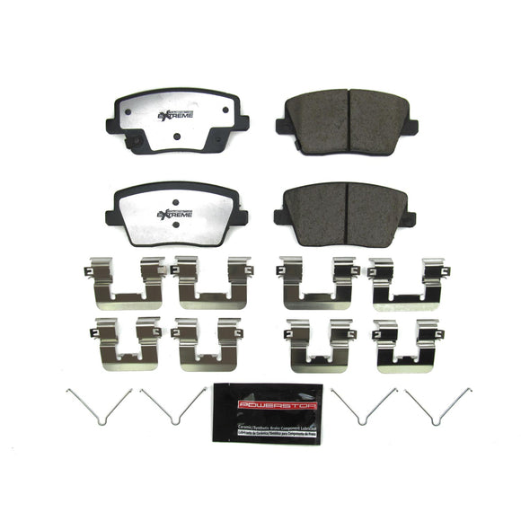 PowerStop Z26 Street Performance Carbon-Fiber Ceramic Brake Pads With Hardware