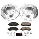 PowerStop Z23 Daily Driver Carbon-Fiber Ceramic Brake Pad and Drilled & Slotted