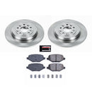 PowerStop OE Stock Replacement Low-Dust Ceramic Brake Pad and Rotor Kit
