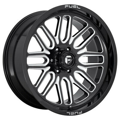 20X10 Fuel D662 Ignite Gloss Black Milled 8X165.1 ET-18 wheel/rim