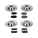 PowerStop Z23 Daily Driver Carbon-Fiber Ceramic Brake Pad and Drilled & Slotted