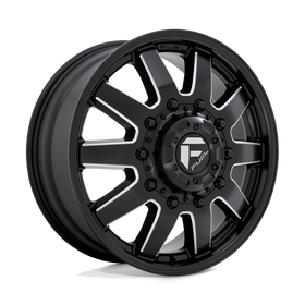 22x8.25 Fuel Off-Road D538 Maverick Matte Black Milled 8x210 ET105 CB154.3 Wheel