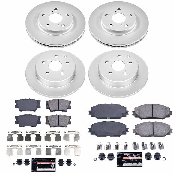 Z23 Daily Driver Premium Carbon-Fiber Ceramic Brake Pad and Fully Coated Rotor K